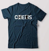 Load image into Gallery viewer, Chess T-Shirt for Men-Petrol Blue-Ektarfa.online