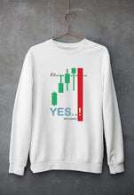 Load image into Gallery viewer, Share Market(Stock Market) Unisex Sweatshirt for Men/Women-White-Ektarfa.online