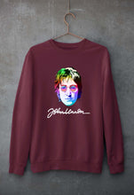 Load image into Gallery viewer, John Lennon Unisex Sweatshirt for Men/Women-Maroon-Ektarfa.online