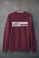 Load image into Gallery viewer, Battlegrounds Mobile India (BGMI) Unisex Sweatshirt for Men/Women-Maroon-Ektarfa.online