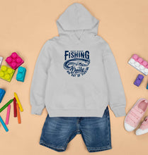Load image into Gallery viewer, Fishing Kids Hoodie for Boy/Girl-Grey-Ektarfa.online