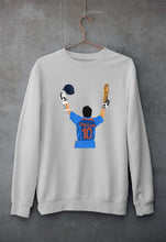 Load image into Gallery viewer, Sachin Tendulkar Unisex Sweatshirt for Men/Women-Grey Melange-Ektarfa.online