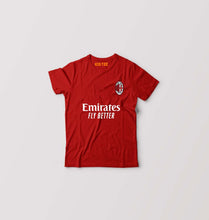 Load image into Gallery viewer, A.C. Milan 2021-22 Kids T-Shirt for Boy/Girl-Red-Ektarfa.online