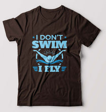 Load image into Gallery viewer, Swim T-Shirt for Men-Coffee Brown-Ektarfa.online