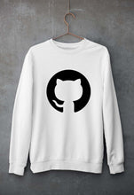 Load image into Gallery viewer, GitHub Unisex Sweatshirt for Men/Women-White-Ektarfa.online