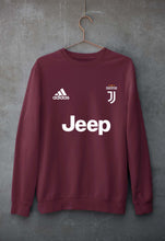 Load image into Gallery viewer, Juventus F.C. 2021-22 Unisex Sweatshirt for Men/Women-Maroon-Ektarfa.online