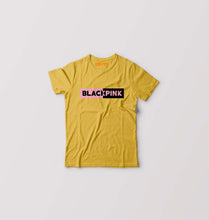 Load image into Gallery viewer, BLACKPINK Kids T-Shirt for Boy/Girl-Golden Yellow-Ektarfa.online