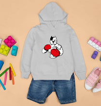 Load image into Gallery viewer, Pitbull Boxing Kids Hoodie for Boy/Girl-Grey-Ektarfa.online