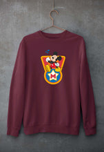 Load image into Gallery viewer, Mickey Mouse Unisex Sweatshirt for Men/Women-Maroon-Ektarfa.online