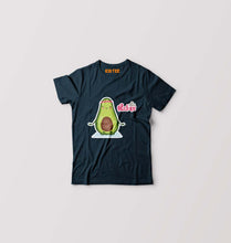 Load image into Gallery viewer, Avocado Relax Kids T-Shirt for Boy/Girl-Petrol Blue-Ektarfa.online