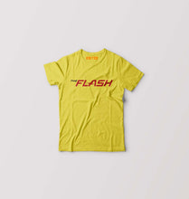 Load image into Gallery viewer, Flash Superhero Kids T-Shirt for Boy/Girl-Yellow-Ektarfa.online