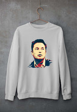 Load image into Gallery viewer, Elon Musk Unisex Sweatshirt for Men/Women-Grey Melange-Ektarfa.online