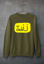 Load image into Gallery viewer, Jack u Unisex Sweatshirt for Men/Women-Olive Green-Ektarfa.online