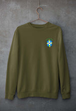 Load image into Gallery viewer, Brazil Football Unisex Sweatshirt for Men/Women-Olive Green-Ektarfa.online