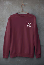 Load image into Gallery viewer, Alan Walker Logo Unisex Sweatshirt for Men/Women-Maroon-Ektarfa.online