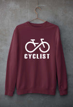 Load image into Gallery viewer, Cyclist Unisex Sweatshirt for Men/Women-Maroon-Ektarfa.online