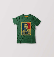 Load image into Gallery viewer, Ronaldinho Kids T-Shirt for Boy/Girl-Dark Green-Ektarfa.online