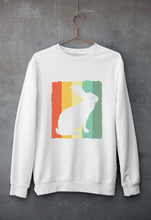Load image into Gallery viewer, Rabbit Bunny Unisex Sweatshirt for Men/Women-White-Ektarfa.online