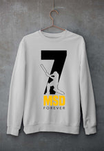 Load image into Gallery viewer, MS Dhoni (MSD) Unisex Sweatshirt for Men/Women-Grey Melange-Ektarfa.online