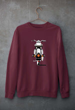 Load image into Gallery viewer, Royal Enfield - Bullet With Number Unisex Sweatshirt for Men/Women-Maroon-Ektarfa.online