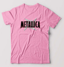 Load image into Gallery viewer, Metallica T-Shirt for Men-Light Baby Pink-Ektarfa.online