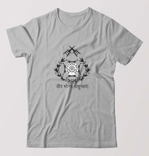 Load image into Gallery viewer, RAJPUTANA RIFELS Army T-Shirt for Men-Grey Melange-Ektarfa.online