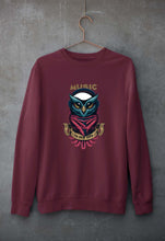 Load image into Gallery viewer, Owl Music Unisex Sweatshirt for Men/Women-Maroon-Ektarfa.online
