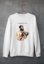 Load image into Gallery viewer, Khabib Nurmagomedov Unisex Sweatshirt for Men/Women-White-Ektarfa.online