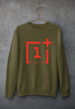 Load image into Gallery viewer, OnePlus Unisex Sweatshirt for Men/Women-Olive Green-Ektarfa.online