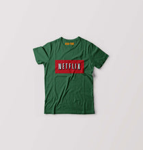 Load image into Gallery viewer, Netflix Kids T-Shirt for Boy/Girl-Dark Green-Ektarfa.online