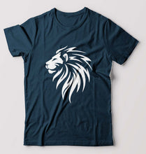 Load image into Gallery viewer, Lion T-Shirt for Men-Petrol Blue-Ektarfa.online