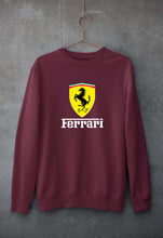 Load image into Gallery viewer, Ferrari Unisex Sweatshirt for Men/Women-Maroon-Ektarfa.online