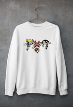 Load image into Gallery viewer, Powerpuff Girls Unisex Sweatshirt for Men/Women-White-Ektarfa.online