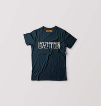 Load image into Gallery viewer, Led Zeppelin Kids T-Shirt for Boy/Girl-Petrol Blue-Ektarfa.online