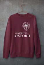 Load image into Gallery viewer, University of Oxford Unisex Sweatshirt for Men/Women-Maroon-Ektarfa.online