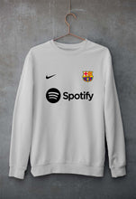 Load image into Gallery viewer, Barcelona 2022-23 Unisex Sweatshirt for Men/Women-Grey Melange-Ektarfa.online