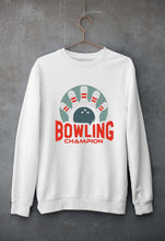 Load image into Gallery viewer, Bowling Champion Unisex Sweatshirt for Men/Women-White-Ektarfa.online