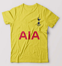 Load image into Gallery viewer, Tottenham Hotspur F.C. 2021-22 T-Shirt for Men-Yellow-Ektarfa.online