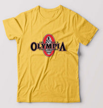 Load image into Gallery viewer, Olympia weekend T-Shirt for Men-Golden Yellow-Ektarfa.online