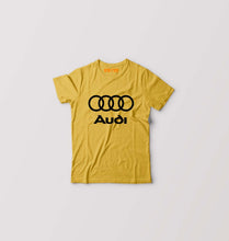Load image into Gallery viewer, Audi Kids T-Shirt for Boy/Girl-Golden Yellow-Ektarfa.online