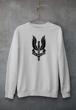 Load image into Gallery viewer, Who Dares Wins Balidaan Army Unisex Sweatshirt for Men/Women-Grey Melange-Ektarfa.online