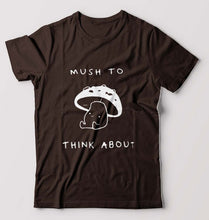 Load image into Gallery viewer, Mushroom T-Shirt for Men-Coffee Brown-Ektarfa.online