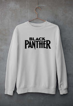 Load image into Gallery viewer, Black Panther Superhero Unisex Sweatshirt for Men/Women-Grey Melange-Ektarfa.online