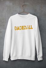 Load image into Gallery viewer, Baseball Unisex Sweatshirt for Men/Women-White-Ektarfa.online
