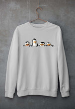 Load image into Gallery viewer, Penguins of Madagascar Unisex Sweatshirt for Men/Women-Grey Melange-Ektarfa.online