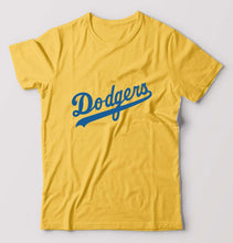 Load image into Gallery viewer, Los Angeles Dodgers T-Shirt for Men-Golden Yellow-Ektarfa.online