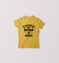 Load image into Gallery viewer, Legends are Born in March Kids T-Shirt for Boy/Girl-Ektarfa.online