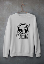Load image into Gallery viewer, Thor Superhero Unisex Sweatshirt for Men/Women-Grey Melange-Ektarfa.online