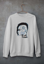 Load image into Gallery viewer, Cyberpunk Unisex Sweatshirt for Men/Women-Grey Melange-Ektarfa.online