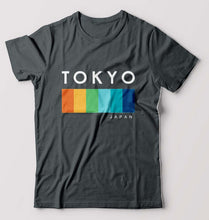 Load image into Gallery viewer, Tokyo Japan T-Shirt for Men-Steel grey-Ektarfa.online